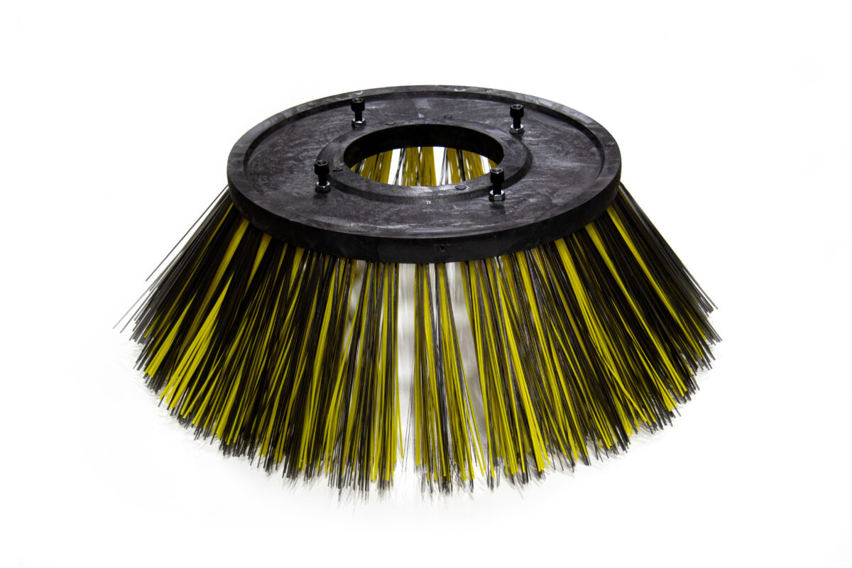 Gutter brush synthetic plate tufted sweeping and cleaning mixed - KOTI
